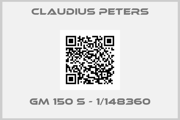 Claudius Peters-GM 150 S - 1/148360