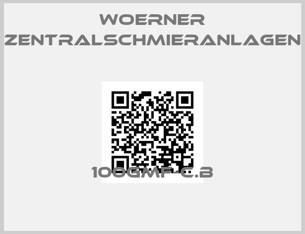 WOERNER Zentralschmieranlagen-100GMF-C.B