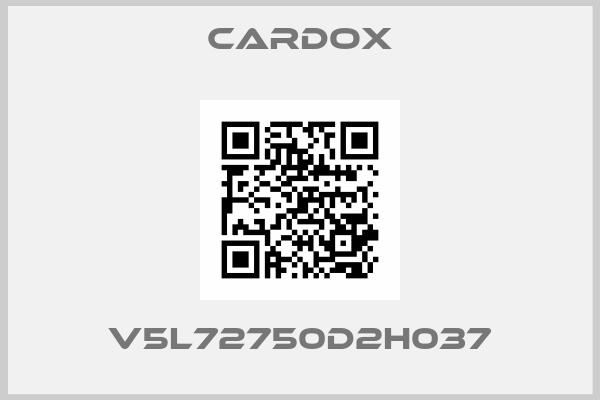 Cardox-V5L72750D2H037