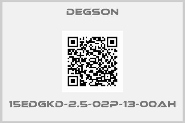 Degson-15EDGKD-2.5-02P-13-00AH