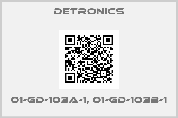 DETRONICS-01-GD-103A-1, 01-GD-103B-1