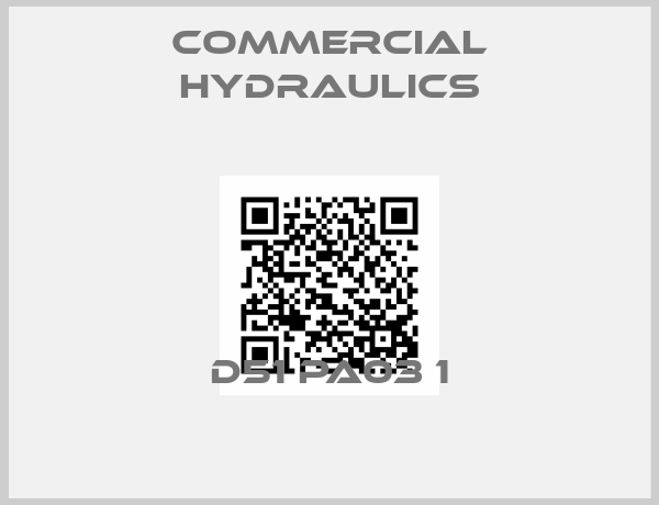 Commercial Hydraulics-D51 PA03 1