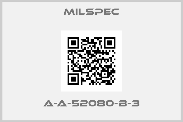 Milspec-A-A-52080-B-3