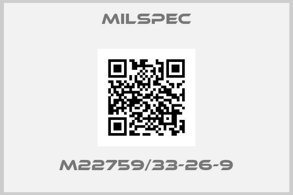 Milspec-M22759/33-26-9