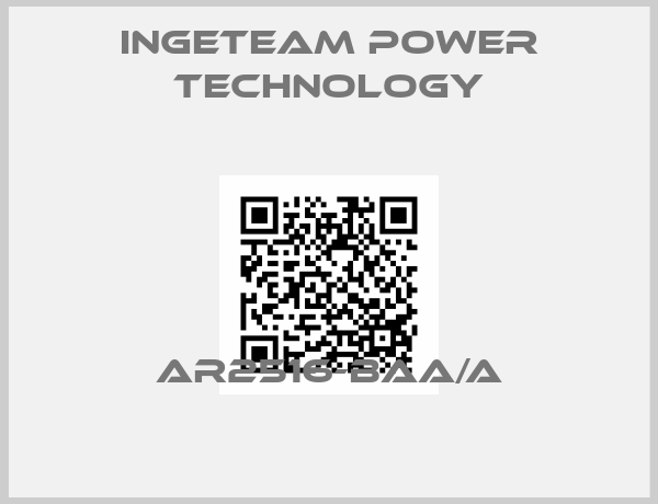 Ingeteam Power Technology-AR2516-BAA/A