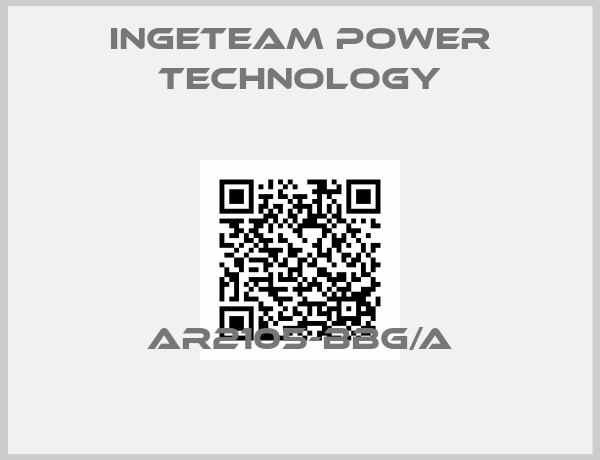 Ingeteam Power Technology-AR2105-BBG/A