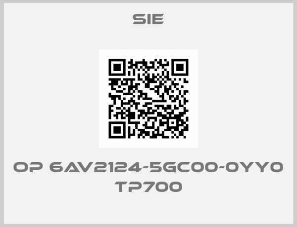 SIE-OP 6AV2124-5GC00-0YY0 TP700