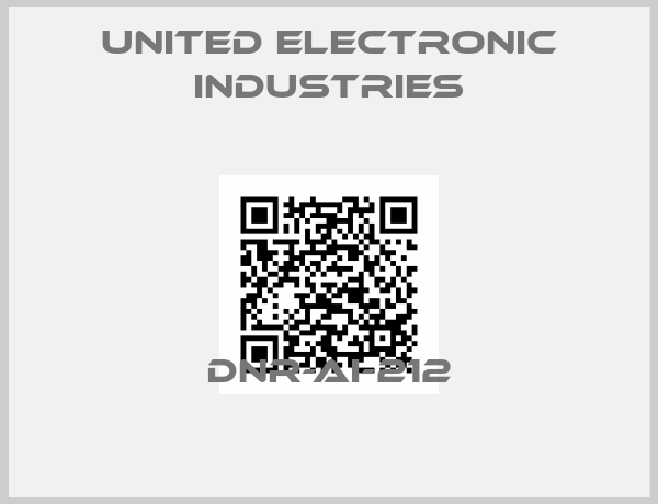 United Electronic Industries-DNR-AI-212