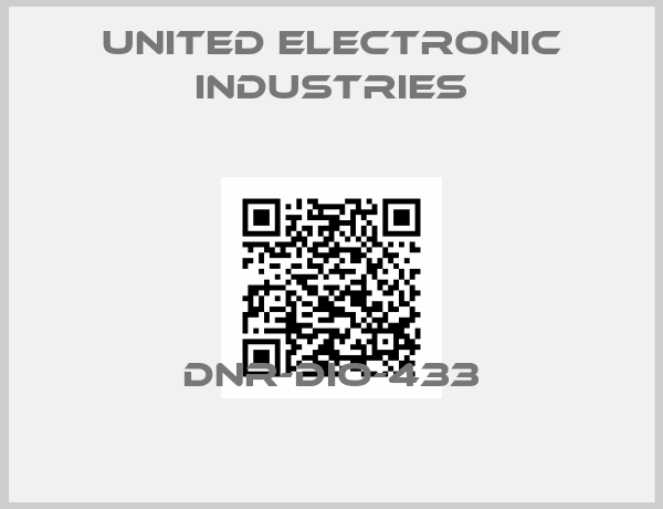 United Electronic Industries-DNR-DIO-433