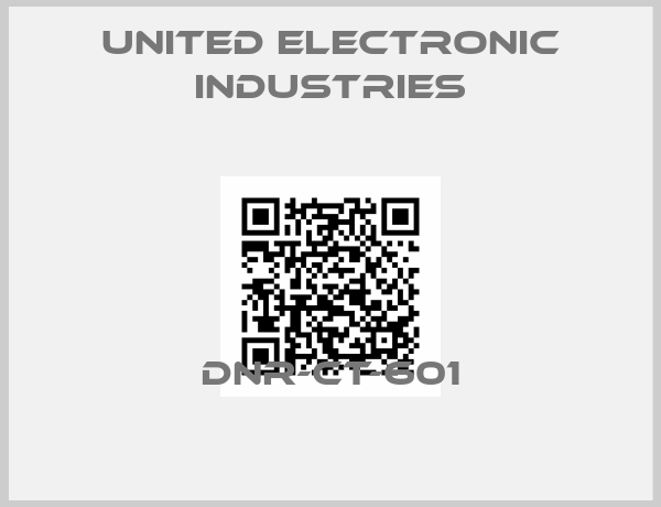United Electronic Industries-DNR-CT-601