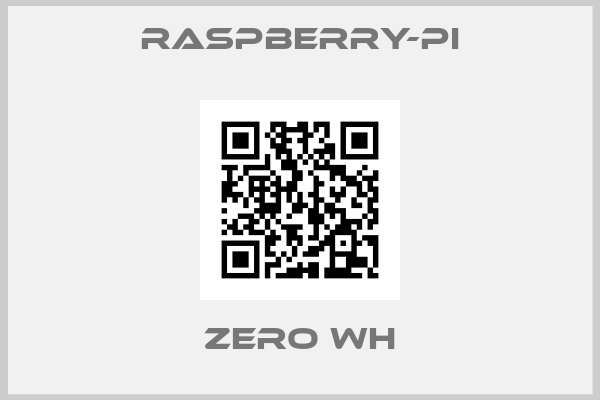 raspberry-pi-Zero WH