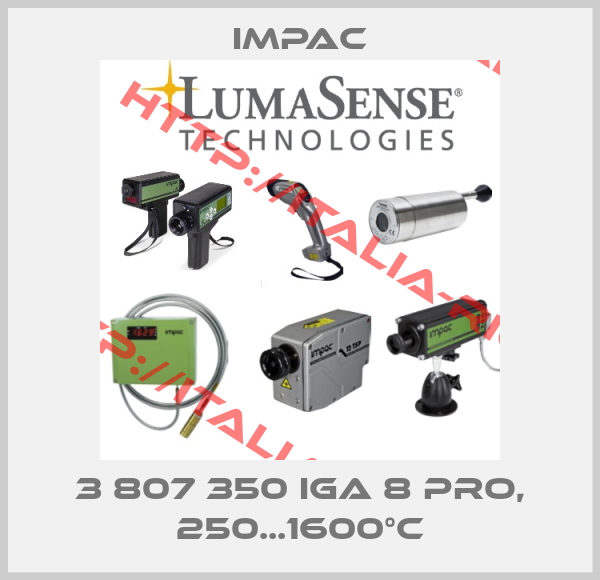 Impac-3 807 350 IGA 8 pro, 250...1600°C