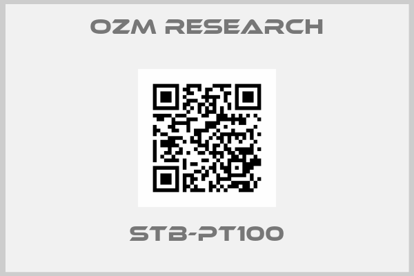 OZM Research-STB-PT100