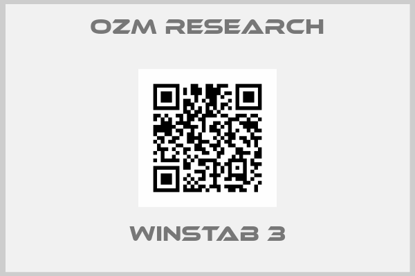 OZM Research-WinStab 3