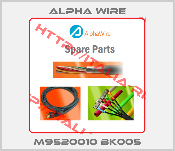 Alpha Wire-M9520010 BK005