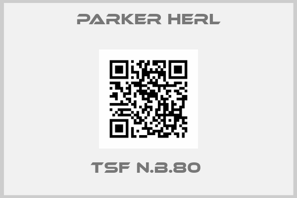Parker Herl-TSF N.B.80 