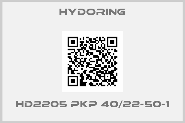 Hydoring-HD2205 PKP 40/22-50-1