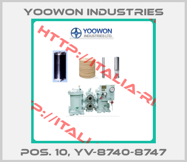 Yoowon Industries-Pos. 10, YV-8740-8747