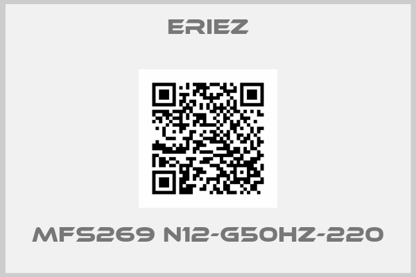 Eriez-MFS269 N12-G50HZ-220
