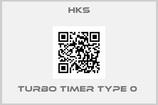 Hks-TURBO TIMER TYPE 0 