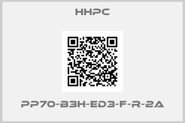 HHPC-PP70-B3H-ED3-F-R-2A