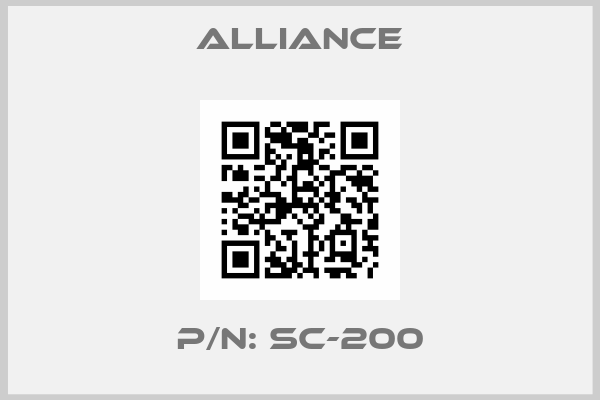 Alliance-P/N: SC-200
