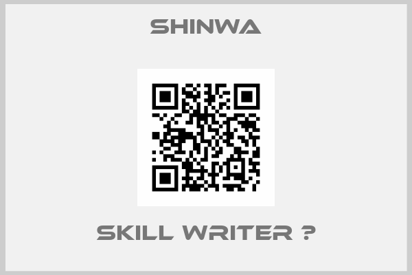 Shinwa-Skill Writer Ⅲ