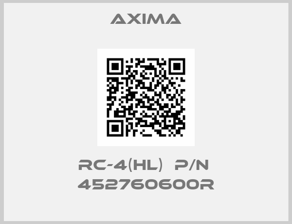 axima-RC-4(HL)  P/N  452760600R