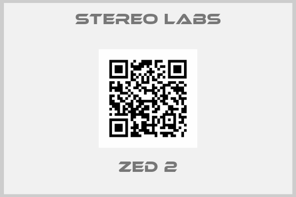 STEREO LABS-ZED 2