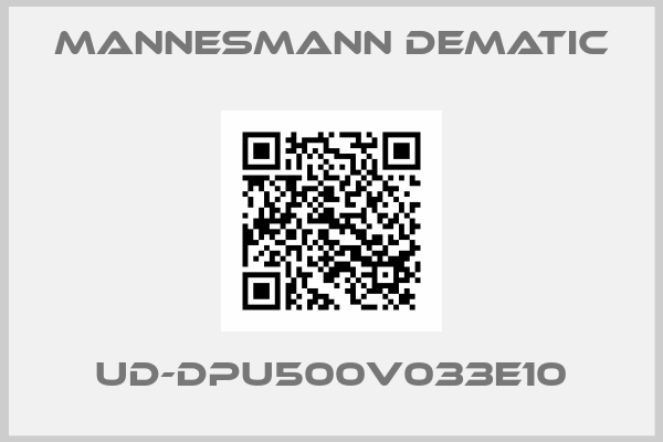 Mannesmann Dematic-UD-DPU500V033E10