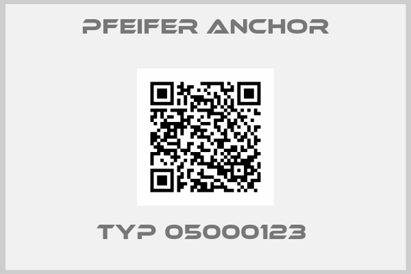 Pfeifer Anchor-TYP 05000123 