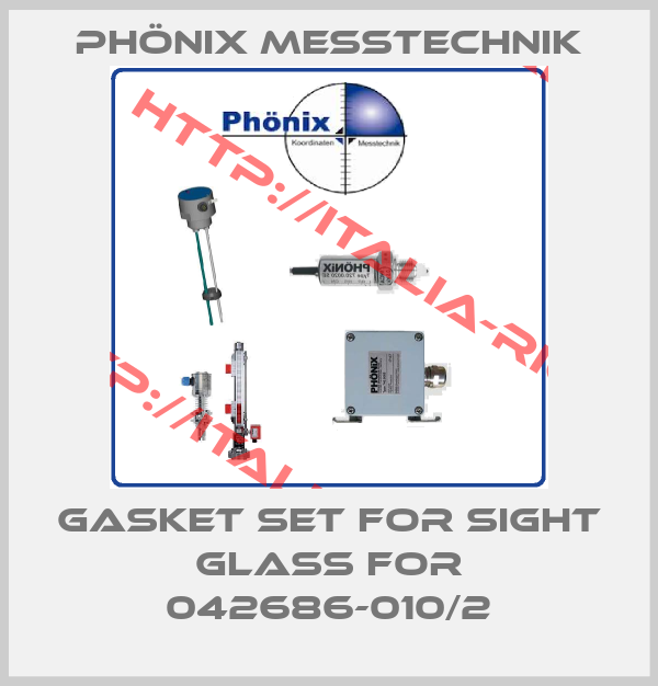 Phönix Messtechnik-Gasket set for sight glass for 042686-010/2