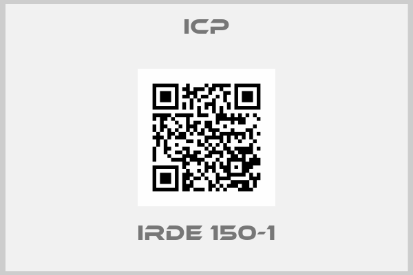 ICP-IRDE 150-1