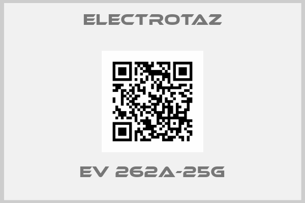 ELECTROTAZ-EV 262A-25G