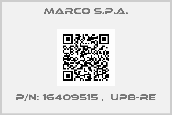 MARCO S.p.A.-P/N: 16409515 ,  UP8-RE