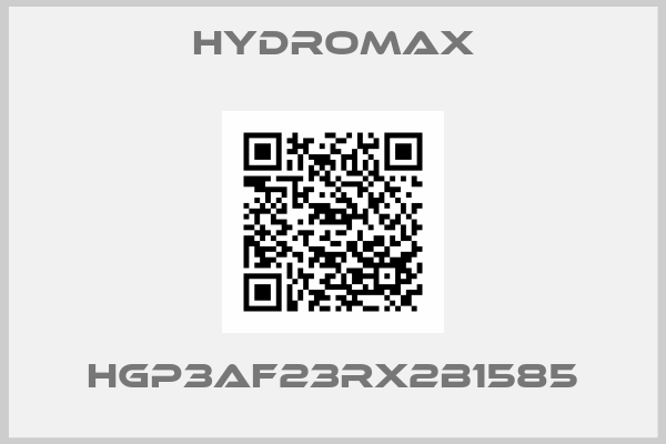 HYDROMAX-HGP3AF23RX2B1585