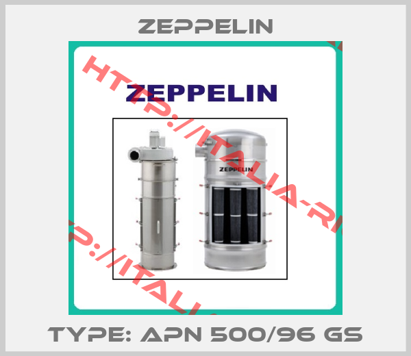 ZEPPELIN-Type: APN 500/96 GS