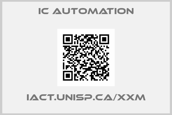 ic automation-IACT.UNISP.CA/xxm