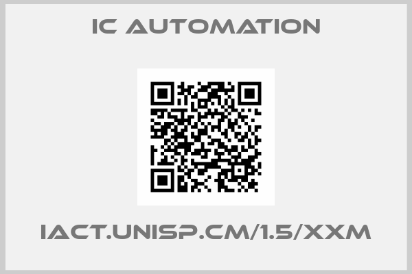 ic automation-IACT.UNISP.CM/1.5/xxm