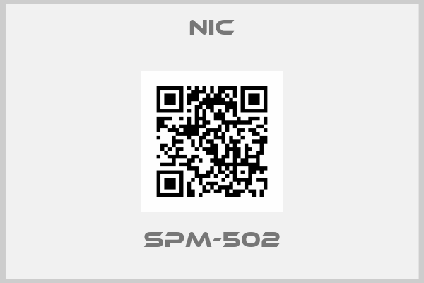 NIC-SPM-502