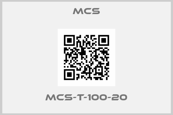 MCS-MCS-T-100-20