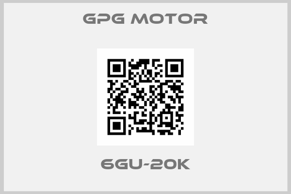 gpg motor-6GU-20K