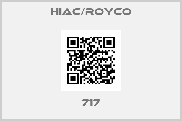 HIAC/ROYCO-717