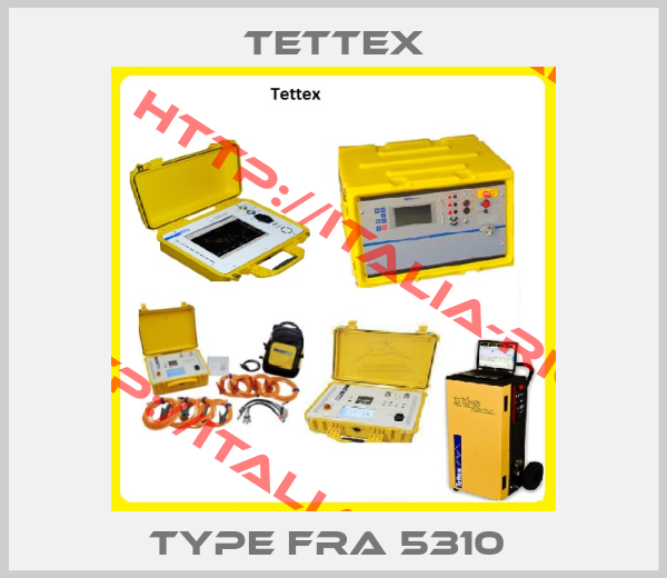 Tettex-TYPE FRA 5310 