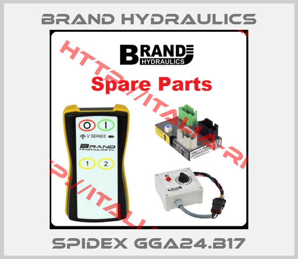 BRAND HYDRAULICS-Spidex GGA24.B17