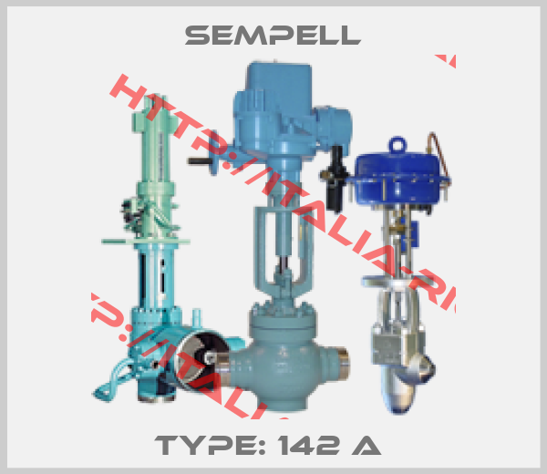 Sempell-TYPE: 142 A 