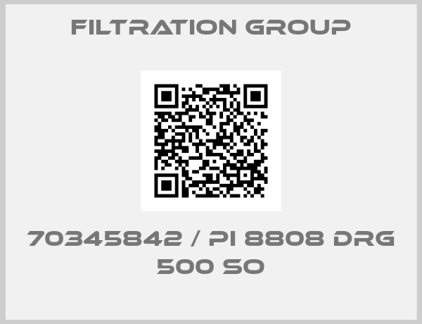 Filtration Group-70345842 / PI 8808 DRG 500 SO