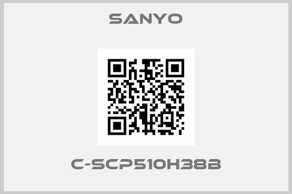 Sanyo-C-SCP510H38B