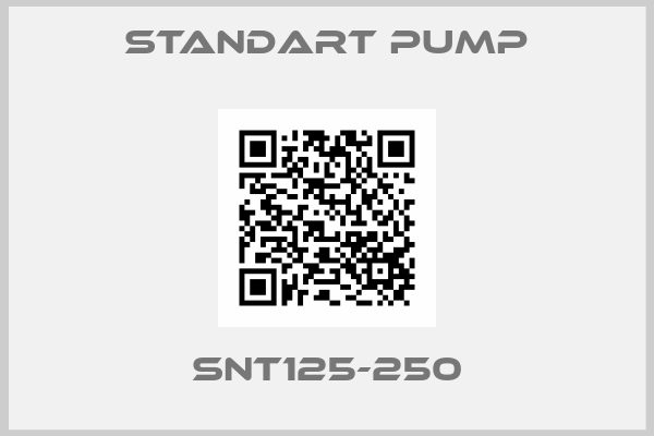 Standart Pump-SNT125-250