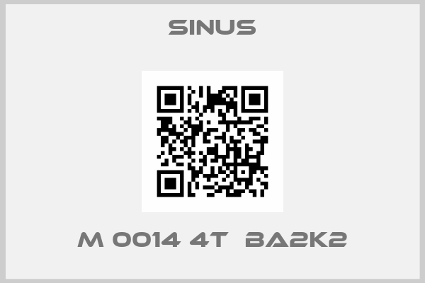 Sinus-M 0014 4T  BA2K2